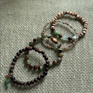 Chan Luu Multicolor Beaded Bracelets